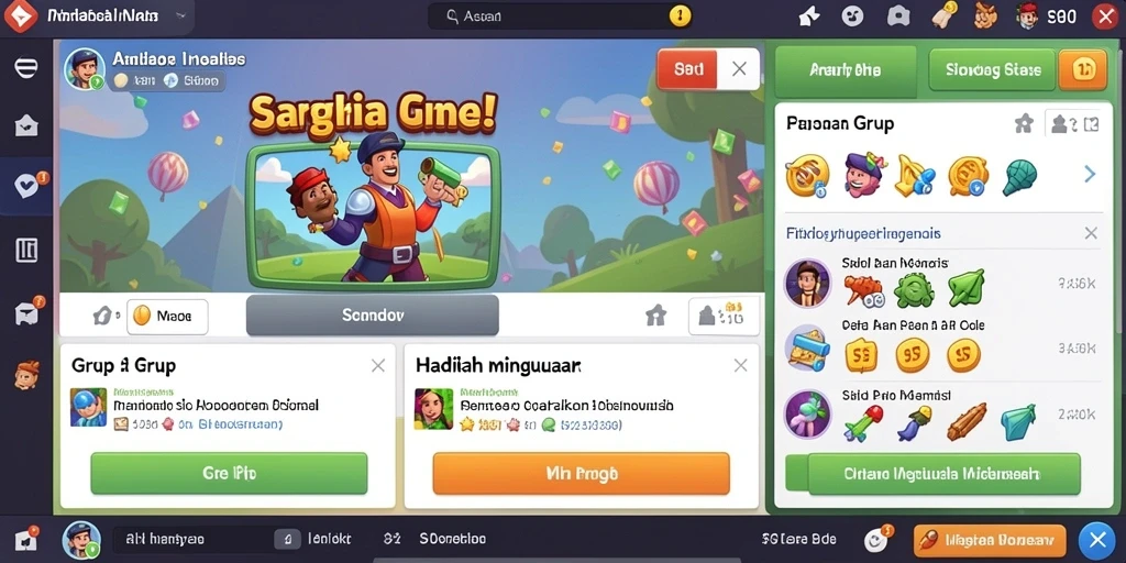Fitur bonus menarik yang ditawarkan setiap minggu.