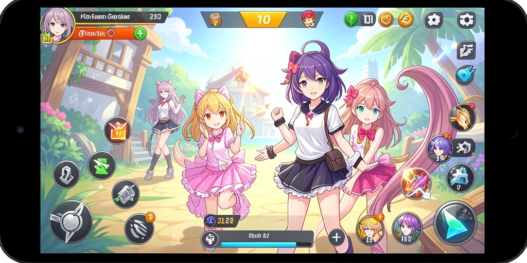 Mode multiplayer yang memungkinkan permainan bersama teman.