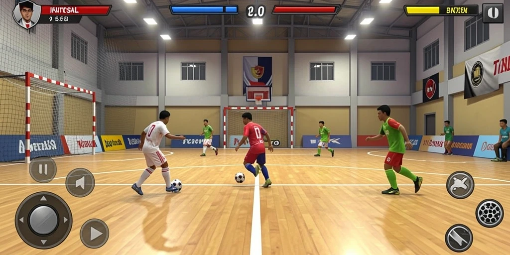 Mode multiplayer yang seru dan kompetitif.